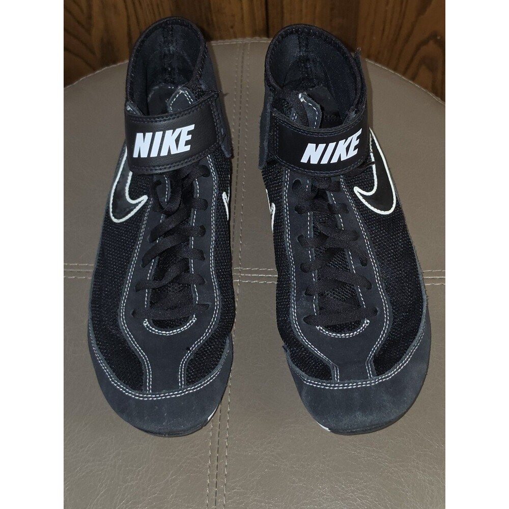 Nike Speedsweep VII Wrestling Shoes Black White Men's Size 8